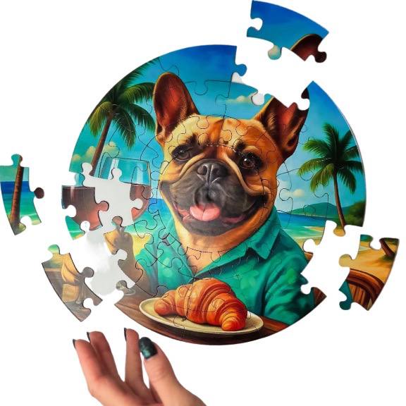 Vinyl record puzzles