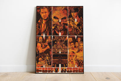 Mad Max inspired Wall Poster M (46*61 cm) – Post-Apocalyptic Decor – High-Quality Art Print – Perfect Gift for Fans & Collectors