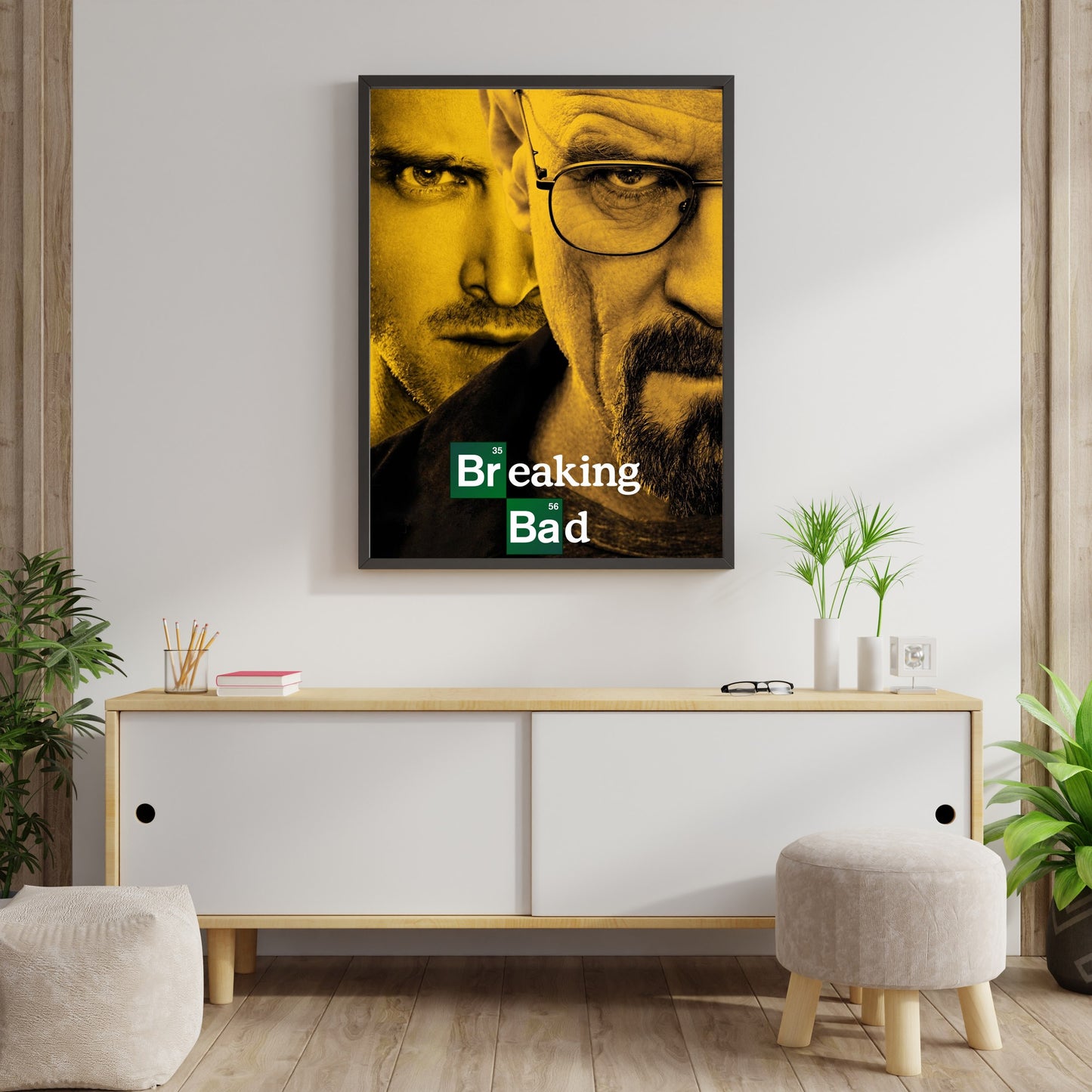 Breaking Bad Wall Poster M (46*61 cm) – TV Series & Crime Decor – High-Quality Show Art Print – Perfect Gift for Fans & Collectors