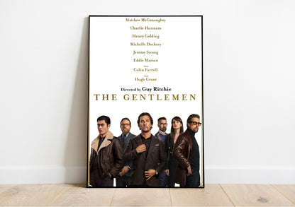The Gentlemen Movie Wall Poster  XL (61*91 cm)– Stylish Film & Crime Decor – High-Quality Art Print – Perfect Gift for Movie & Crime Fans