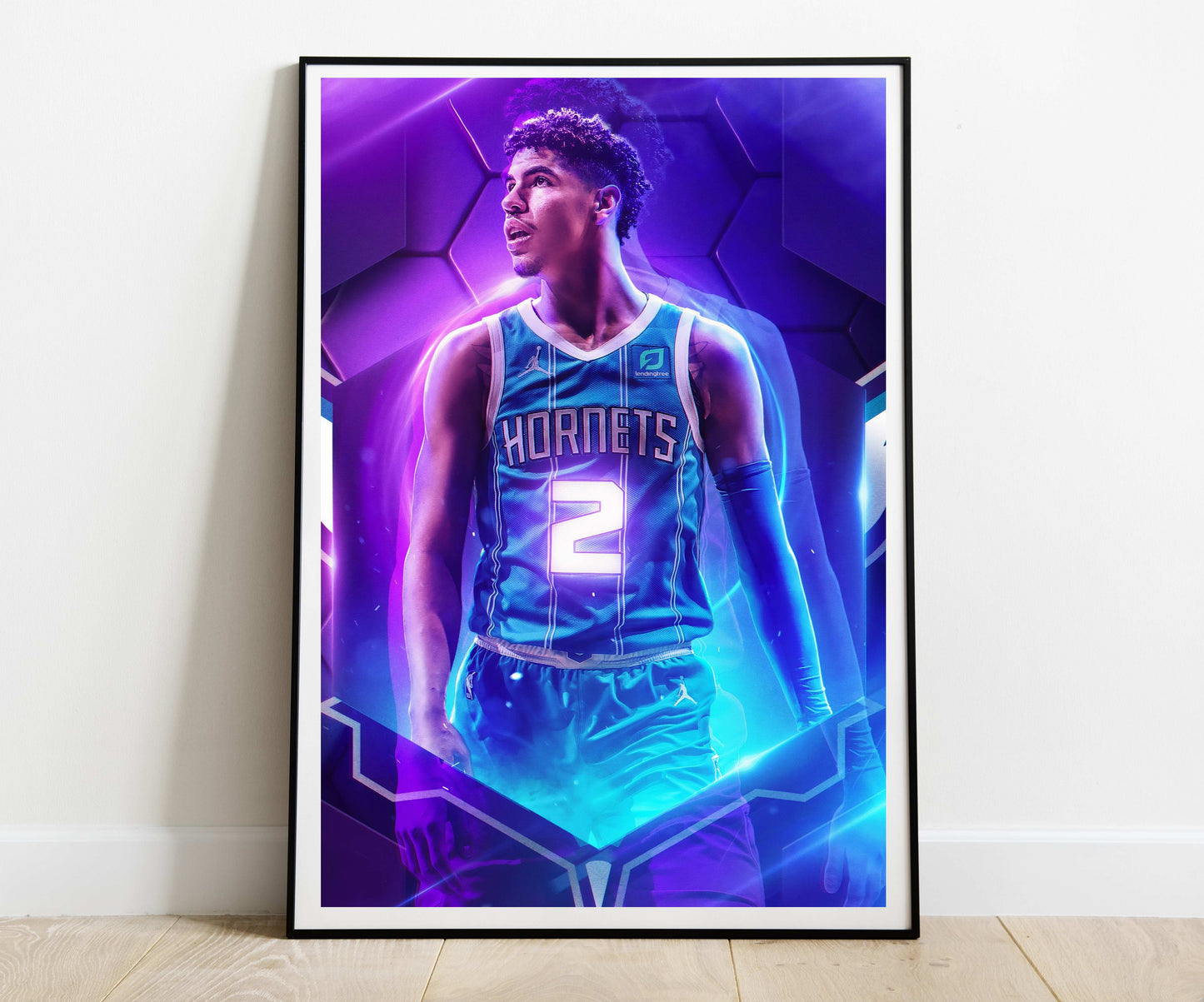 Lamelo Ball Wall Poster L (61*81 cm) – Sports & Basketball Decor – High-Quality Art Print – Perfect Gift for Fans & Collectors