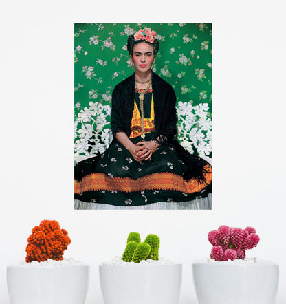 Frida Kahlo Artistic Wall Poster M (46*61 cm) – Bohemian & Iconic Decor – High-Quality Art Print – Perfect Gift for Art & Culture Fans