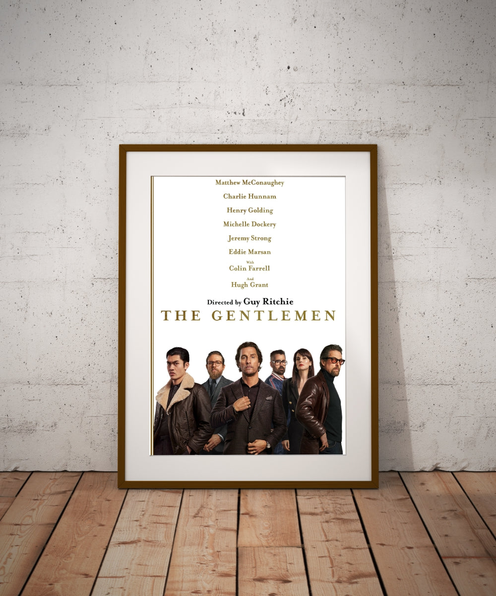 The Gentlemen Movie Wall Poster  XL (61*91 cm)– Stylish Film & Crime Decor – High-Quality Art Print – Perfect Gift for Movie & Crime Fans