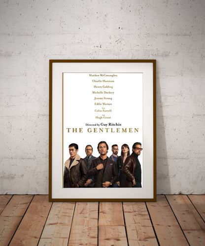 The Gentlemen Movie Wall Poster  XL (61*91 cm)– Stylish Film & Crime Decor – High-Quality Art Print – Perfect Gift for Movie & Crime Fans