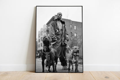 DMX Rap Poster A4 (21*29.7 cm) – HD Wall Art for Hip-Hop Fans – Legendary rapper Decor – Perfect Gift for Music & Rap Enthusiasts
