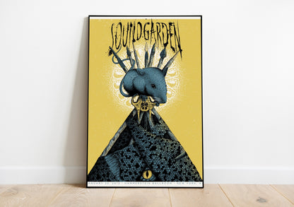 Soundgarden Wall Poster M (46*61 cm) – Grunge & Rock Decor – High-Quality Art Print – Perfect Gift for Fans & Music Collectors