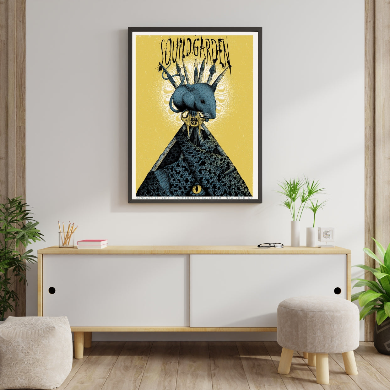 Soundgarden Wall Poster M (46*61 cm) – Grunge & Rock Decor – High-Quality Art Print – Perfect Gift for Fans & Music Collectors