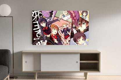 Chuunibyou-Inspired Wall Poster XL (61*91 cm) – Vintage & Mysterious Deco – High-Quality Art Print – Perfect Gift for Anime & Art Enthusiasts