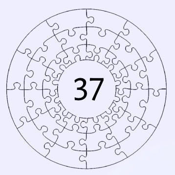 Personalized vinyl record puzzle 12-inch