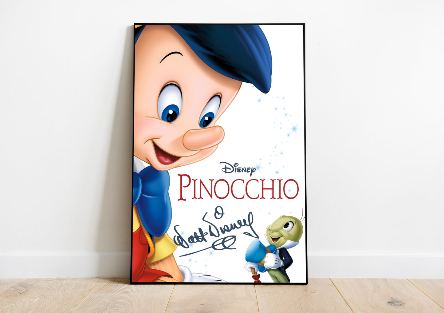Pinocchio Poster XL (61*91 cm) – Cartoon & Fairy Tale Decor – High-Quality Art Print – Unique Gift for Fans & Art Collectors