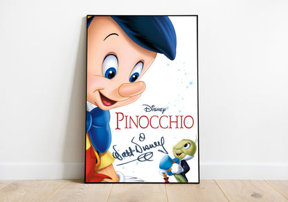 Pinocchio Poster XL (61*91 cm) – Cartoon & Fairy Tale Decor – High-Quality Art Print – Unique Gift for Fans & Art Collectors