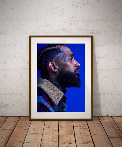 Nipsey Hussle Wall Poster XL (61*91 cm) – Hip-Hop & Music Decor – High-Quality Artist Art Print – Perfect Gift for Fans & Collectors
