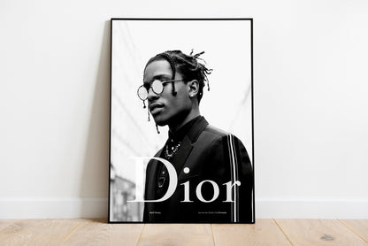 SAP Rocky Wall Poster A4 (21*29.7 cm) – Hip-Hop Decor – High-Quality Music Artist Art – Perfect Gift for Hip-Hop Fans & Collectors