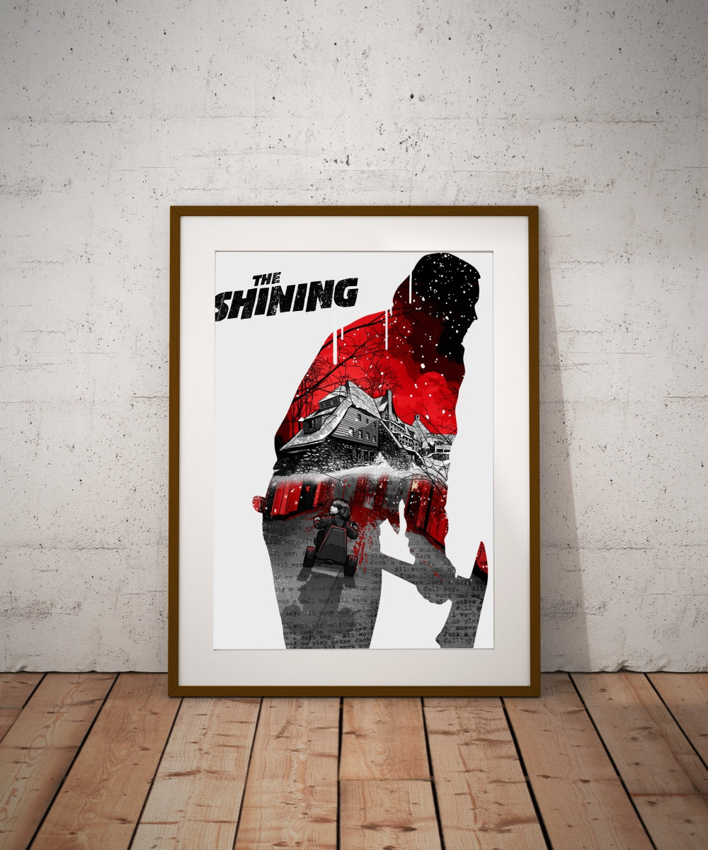 The Shining Poster XL (61*91 cm) – Horror & Classic Movie Decor – High-Quality Art Print – Perfect Gift for Fans & Collectors