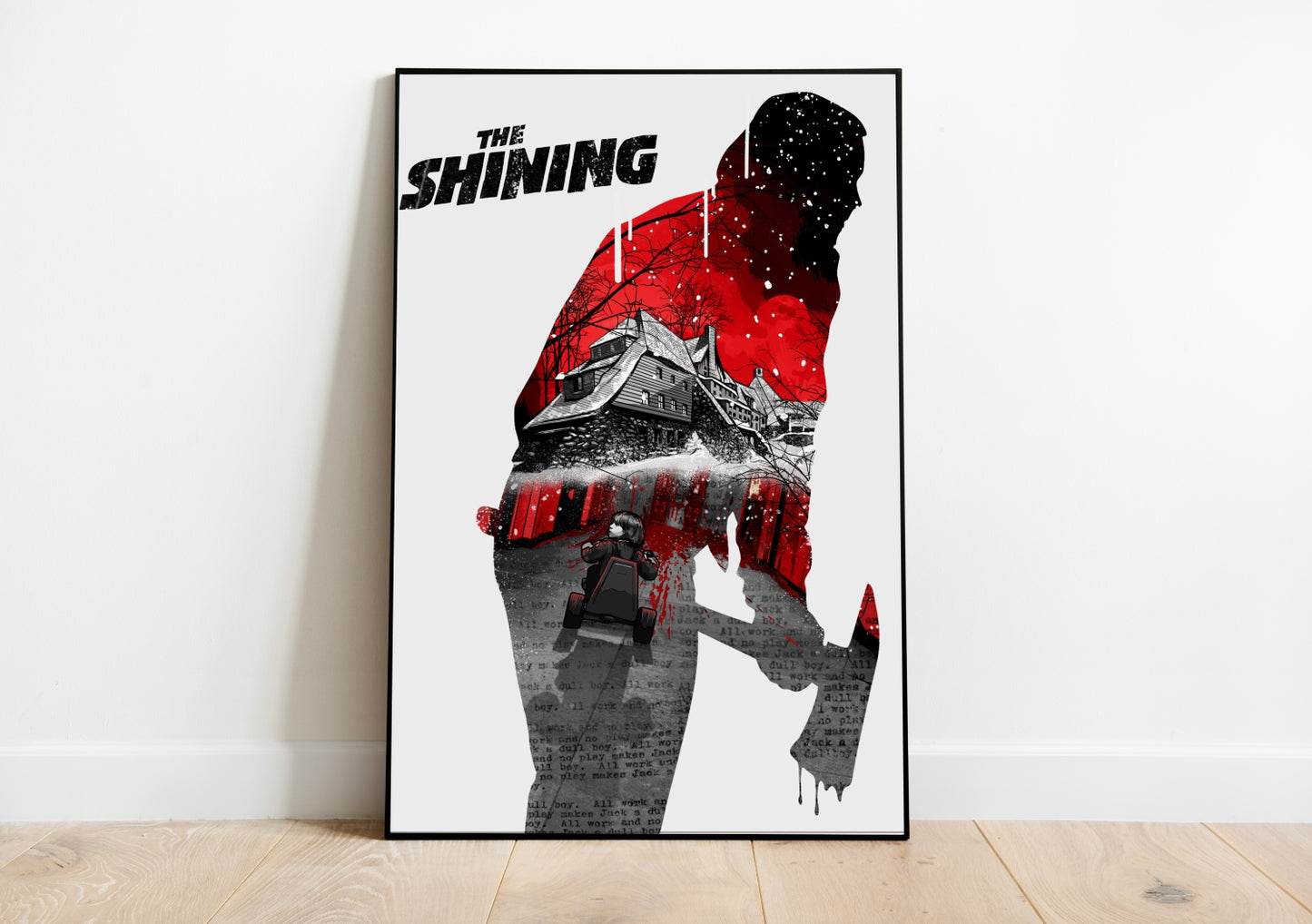 The Shining Poster XL (61*91 cm) – Horror & Classic Movie Decor – High-Quality Art Print – Perfect Gift for Fans & Collectors