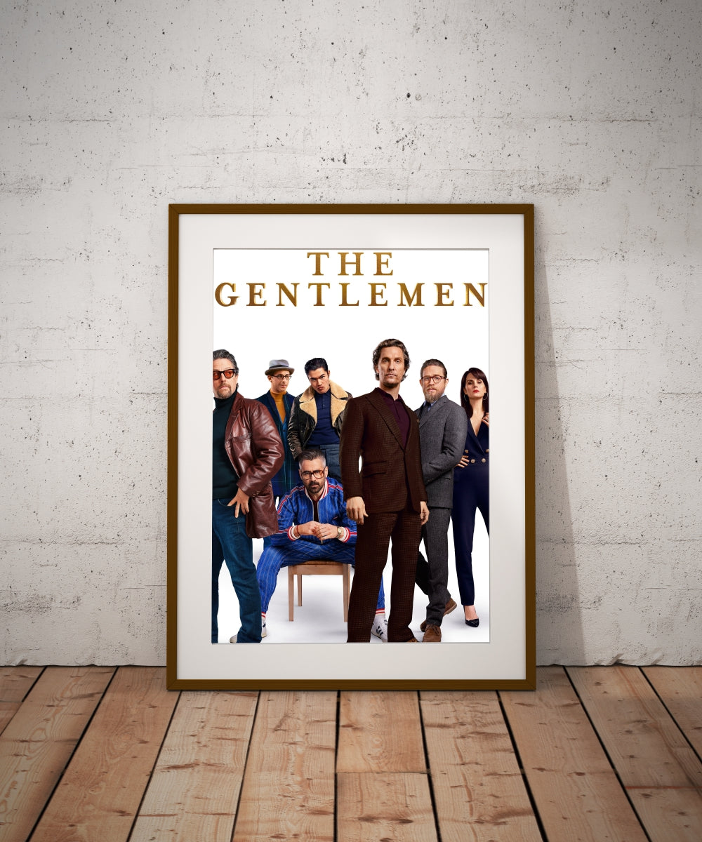 The Gentlemen Movie Wall Poster  M (46*61 cm)– Stylish Film & Crime Decor – High-Quality Art Print – Perfect Gift for Movie & Crime Fans