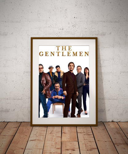 The Gentlemen Movie Wall Poster  M (46*61 cm)– Stylish Film & Crime Decor – High-Quality Art Print – Perfect Gift for Movie & Crime Fans