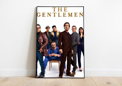 The Gentlemen Movie Wall Poster  M (46*61 cm)– Stylish Film & Crime Decor – High-Quality Art Print – Perfect Gift for Movie & Crime Fans