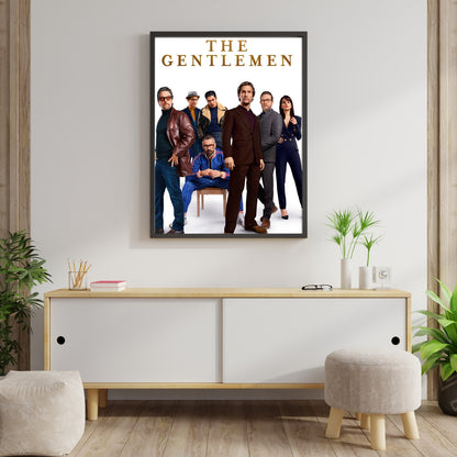 The Gentlemen Movie Wall Poster  M (46*61 cm)– Stylish Film & Crime Decor – High-Quality Art Print – Perfect Gift for Movie & Crime Fans
