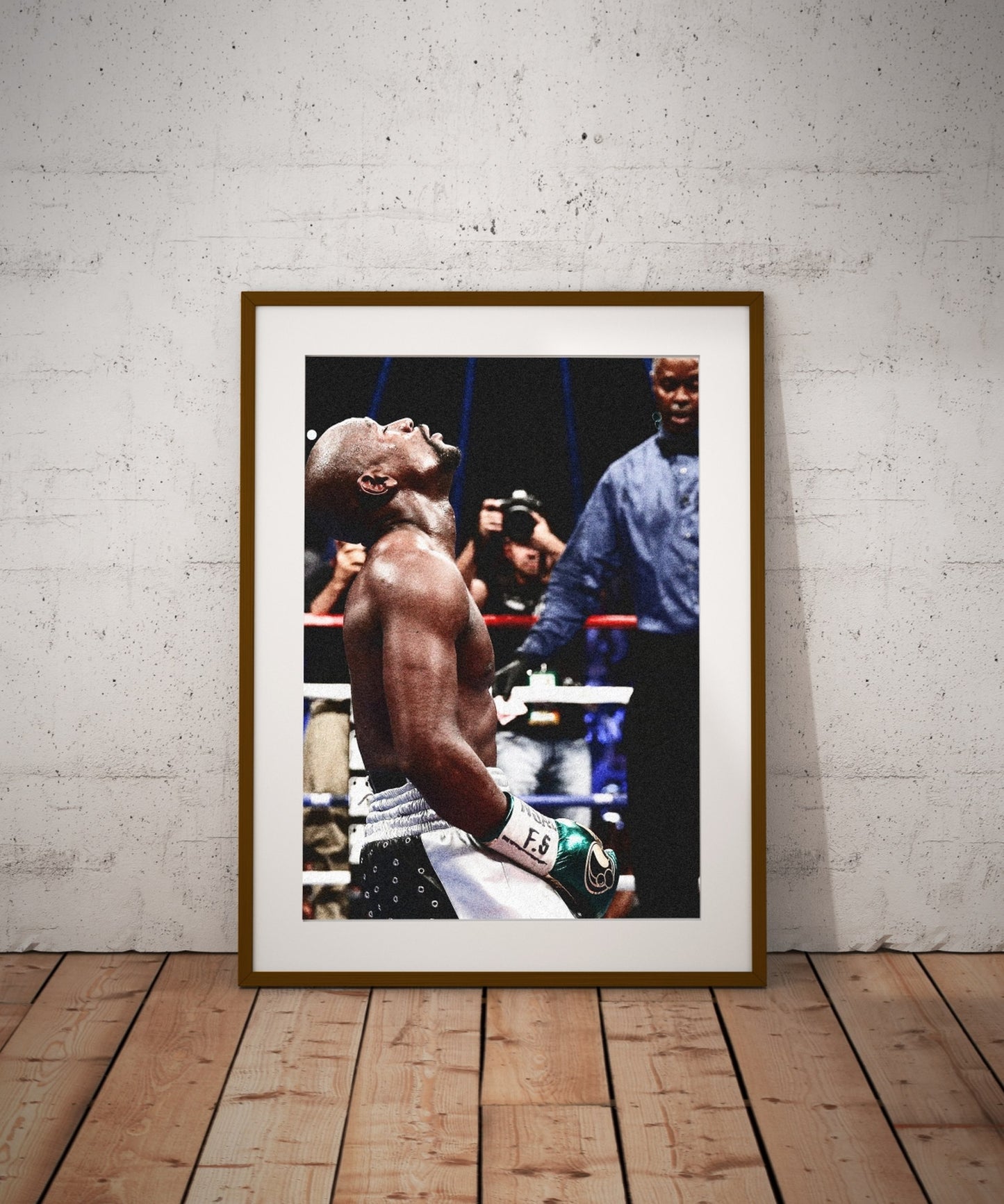 Floyd Mayweather Wall Poster M (46*61 cm) – Boxing & Sports Decor – High-Quality Athlete Art Print – Perfect Gift for Fans & Collectors
