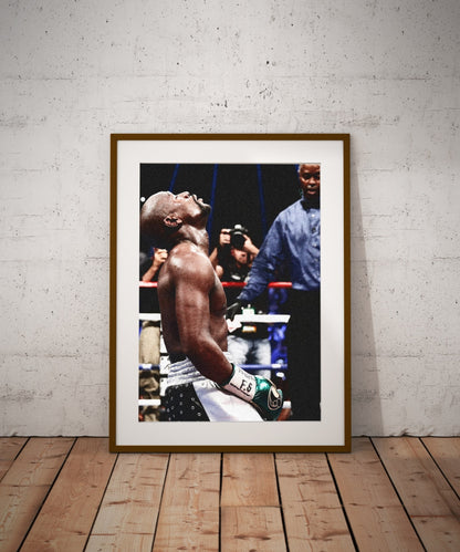Floyd Mayweather Wall Poster M (46*61 cm) – Boxing & Sports Decor – High-Quality Athlete Art Print – Perfect Gift for Fans & Collectors