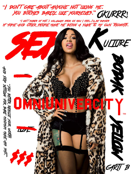 Cardi B Wall Poster XL (61*91 cm) – Hip-Hop & Urban Decor – High-Quality Artist Art Print – Perfect Gift for Fans & Collectors of Music & Street Culture