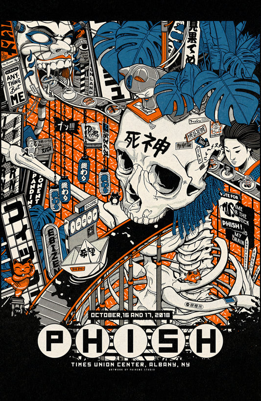 Phish Album Poster S (28*43 cm) – Jam Band & Live Music Decor – High-Quality Artwork – Perfect Gift for Fans & Music Collectors