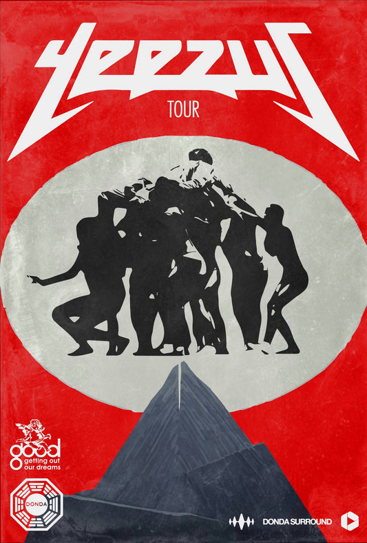 Yeezus Kanye West Poster L (61*81 cm) – Modern Music & Art Decor – High-Quality Wall Art – Perfect Gift for Fans & Collectors