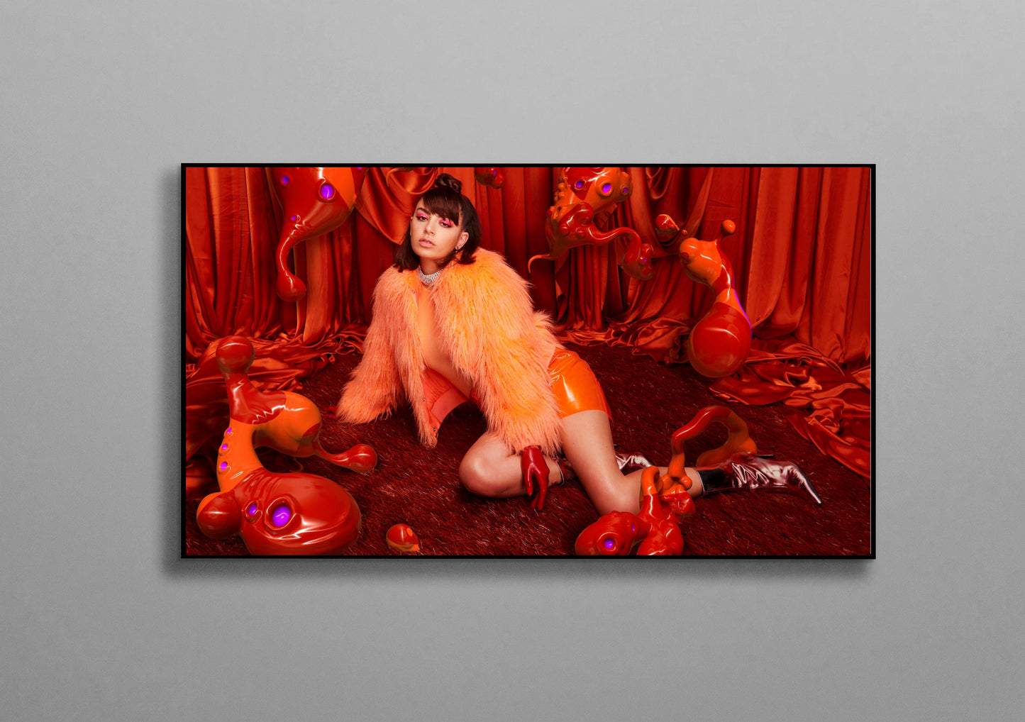 Charli XCX Poster S (28*43 cm) – Pop & Electronic Music Decor – High-Quality Artwork – Perfect Gift for Fans & Music Enthusiasts