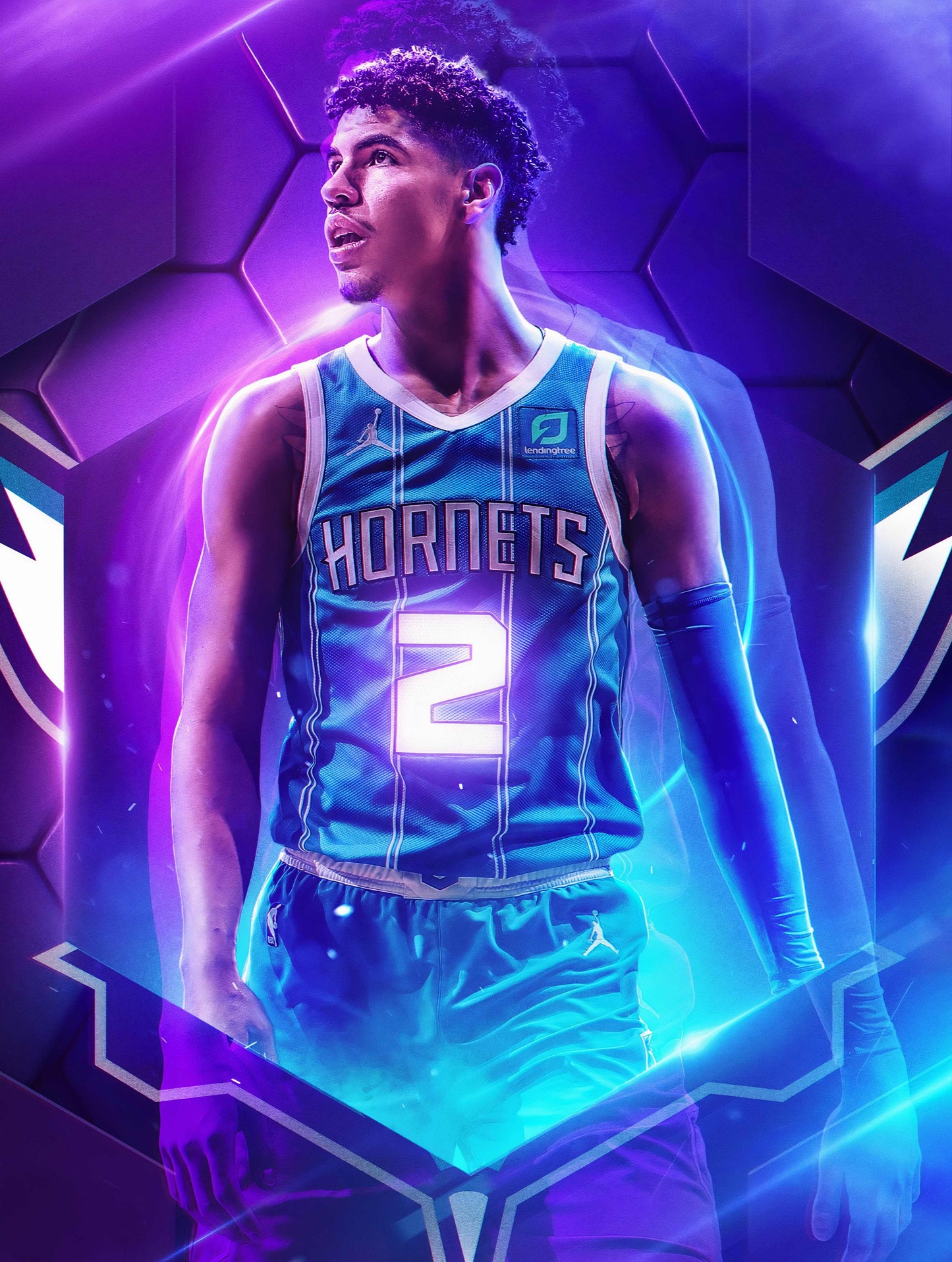 Lamelo Ball Wall Poster L (61*81 cm) – Sports & Basketball Decor – High-Quality Art Print – Perfect Gift for Fans & Collectors