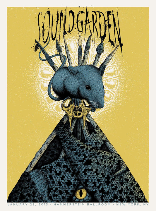 Soundgarden Wall Poster M (46*61 cm) – Grunge & Rock Decor – High-Quality Art Print – Perfect Gift for Fans & Music Collectors