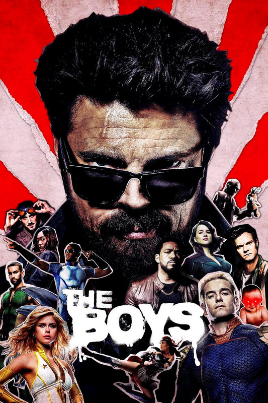 The Boys Wall Poster M (46*62cm) – Prime Video & Comic Series Decor – High-Quality Superhero & Antihero Art – Perfect Gift for Fans & Collectors