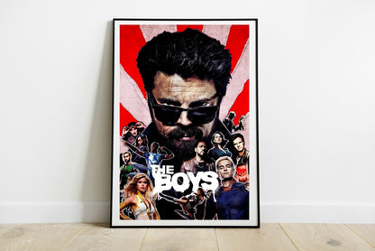The Boys Wall Poster M (46*62cm) – Prime Video & Comic Series Decor – High-Quality Superhero & Antihero Art – Perfect Gift for Fans & Collectors