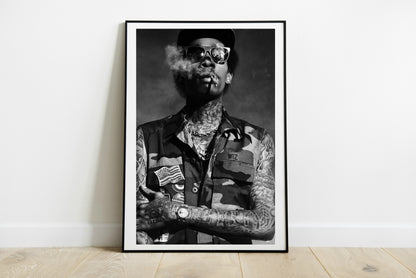 Wiz Khalifa Wall Poster  L (61*81 cm) – Hip-Hop & Streetwear Decor – High-Quality Artist Art Print – Perfect Gift for Fans & Music Collectors  Regenerate Copy Good response Bad response